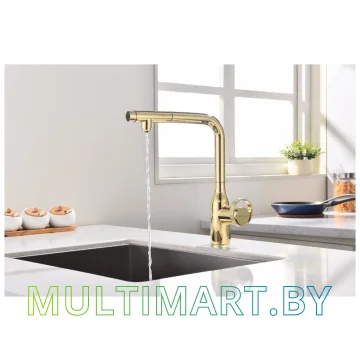 Смеситель Paulmark Urban Ur213104-G (золото) картинка 5